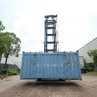 9 tonnás elektromos üres konténermozgató